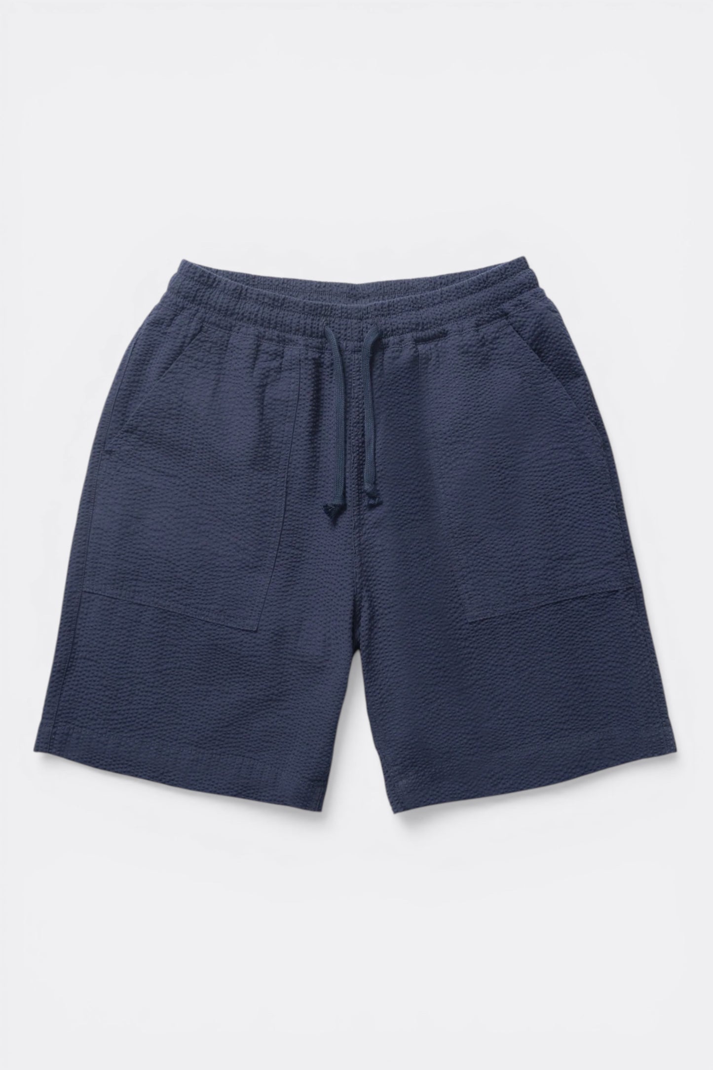 Short de Chef Seersucker Dark Navy - SERVICE WORKS - Edgar Bdx