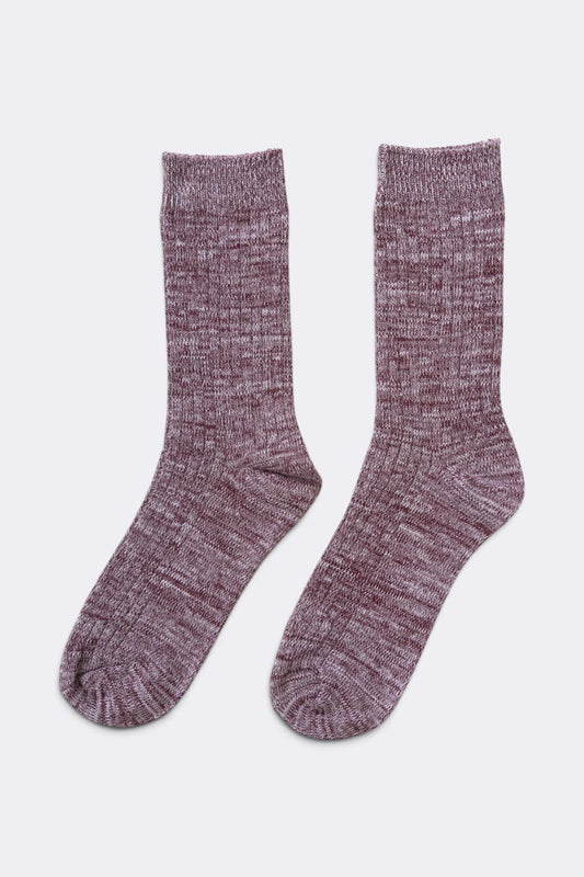 SERVICE WORKS The Gardeners Sock Burgundy | Chaussettes | Edgar Bdx