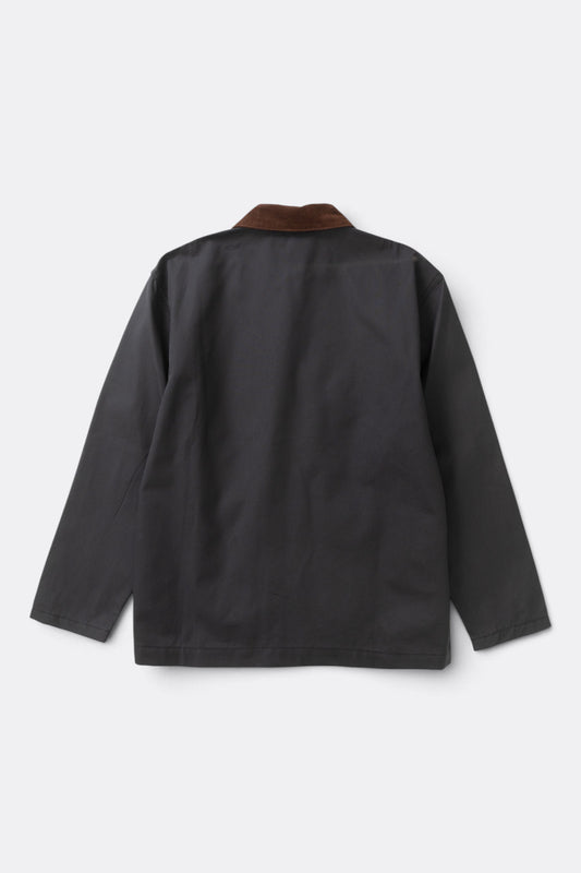 SERVICE WORKS Waxed Barn Jacket Black | Veste cirée | Edgar Bdx