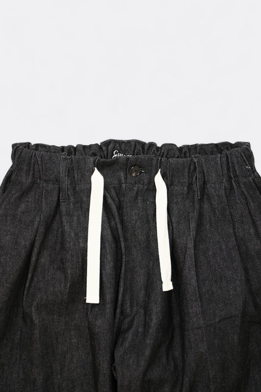 Pantalon Sillage - Pantalon Baggy Denim One Wash (Black)