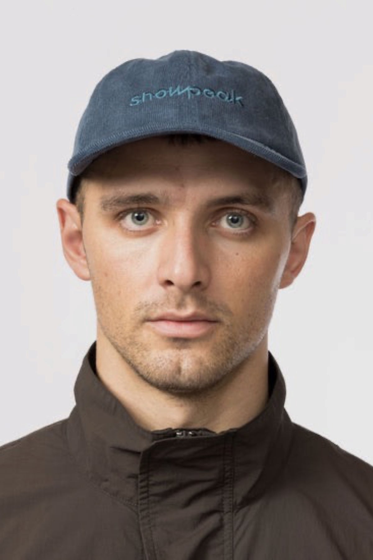 SNOW PEAK Corduroy Logo Design Cap Light Blue | Casquette | Edgar Bdx