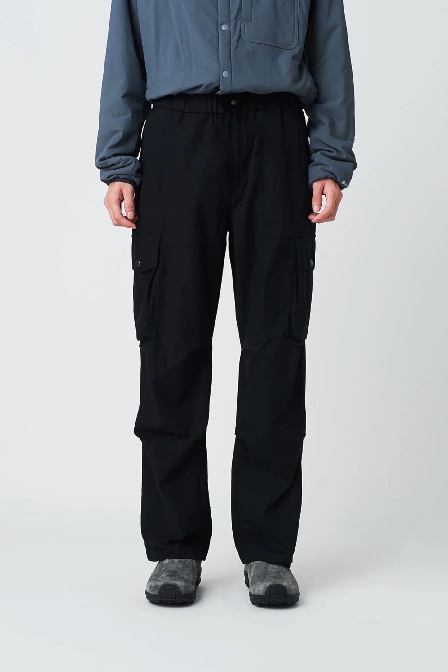 Snow Peak Light Dobby Cloth Pants Black | Pantalon Cargo Coton Nylon | Edgar Bdx