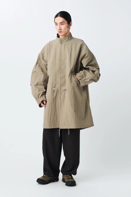 Snow Peak Nylon Washer Coat Greige | Parka Nylon Inspirée M65 | Edgar Bdx