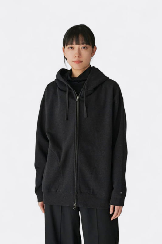 Snow Peak - Recycled Cotton Zip Up Hoodie (Black)