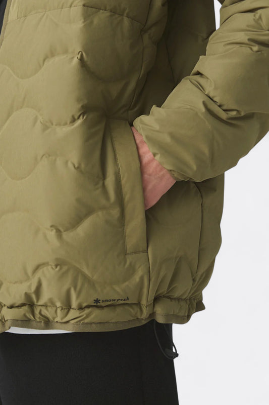 Snow Peak - Seamless Quilted Down Jacket (Olive)
