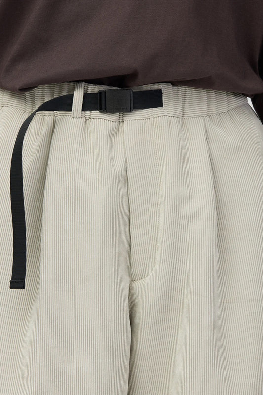 SNOW PEAK Technical Corduroy Pant Ivory | Pantalon | Edgar Bdx