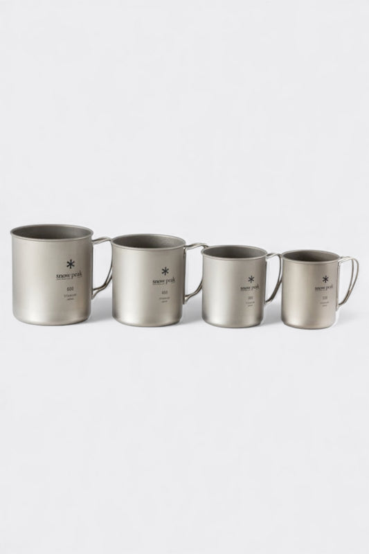 Snow Peak - Titanium Single Wall Mug 220