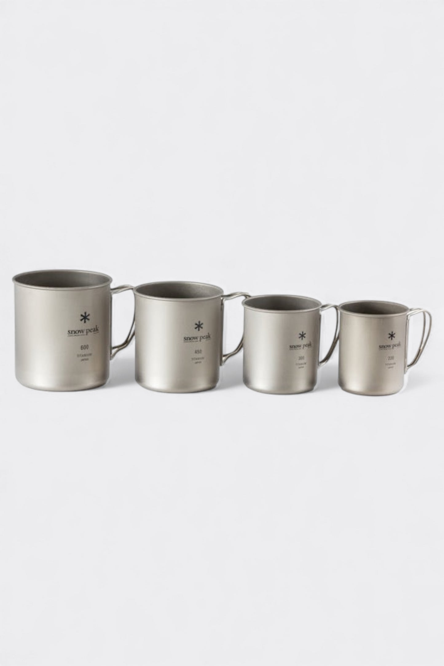 Snow Peak - Titanium Single Wall Mug 600