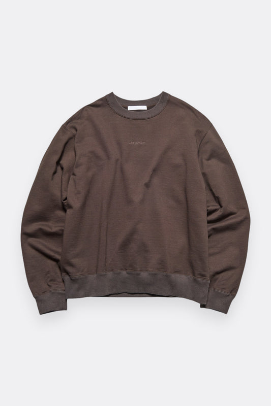 Sophnet Embroidery Sweatshirt Brown | Sweat French Terry Japon | Edgar Bdx