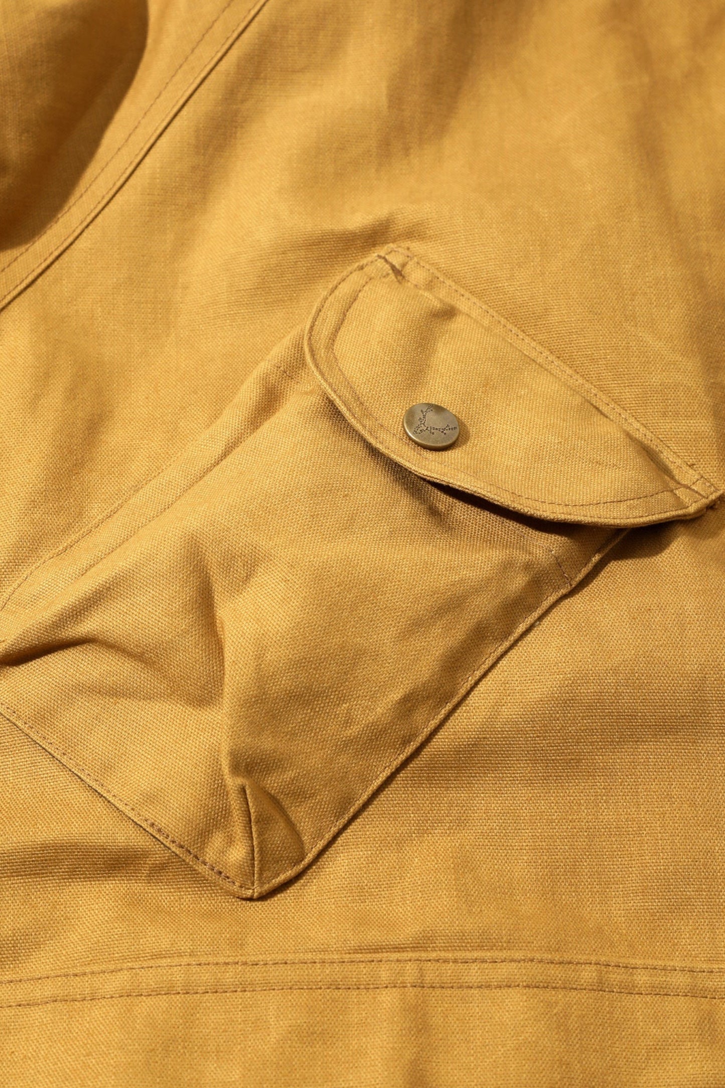 South2 West8 - Carmel Jacket OX / Paraffin Coating (Mustard)