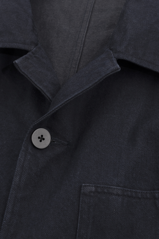 Veste Denim 11.5oz Dark Navy Still By Hand - Coton Japonais Premium