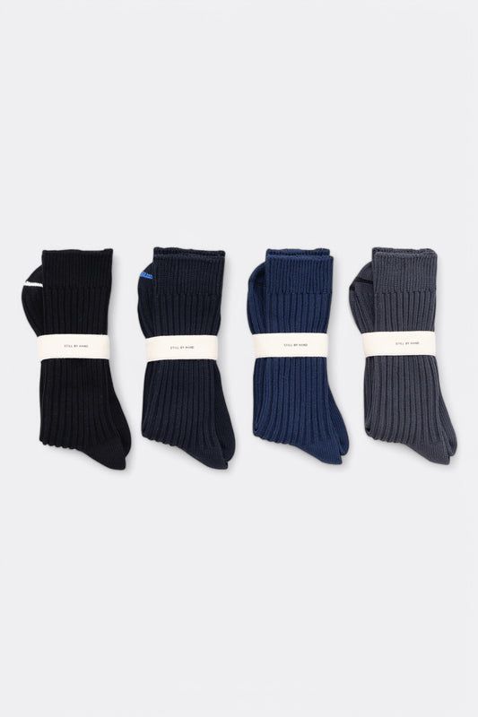 Still By Hand - BMP Cotton Socks (Black)