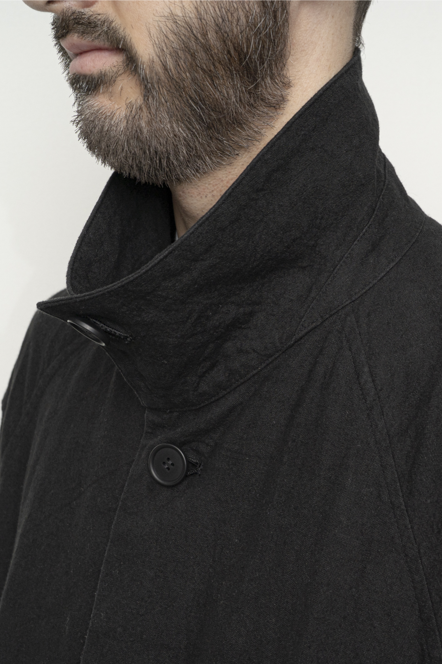 Manteau Coton Lin Oatmeal Still By Hand | Edgar Bdx