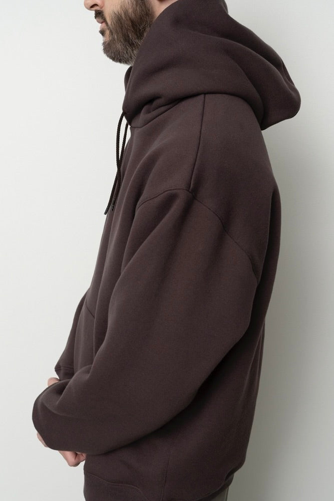 Still By Hand - Fleece Parka (Brown)