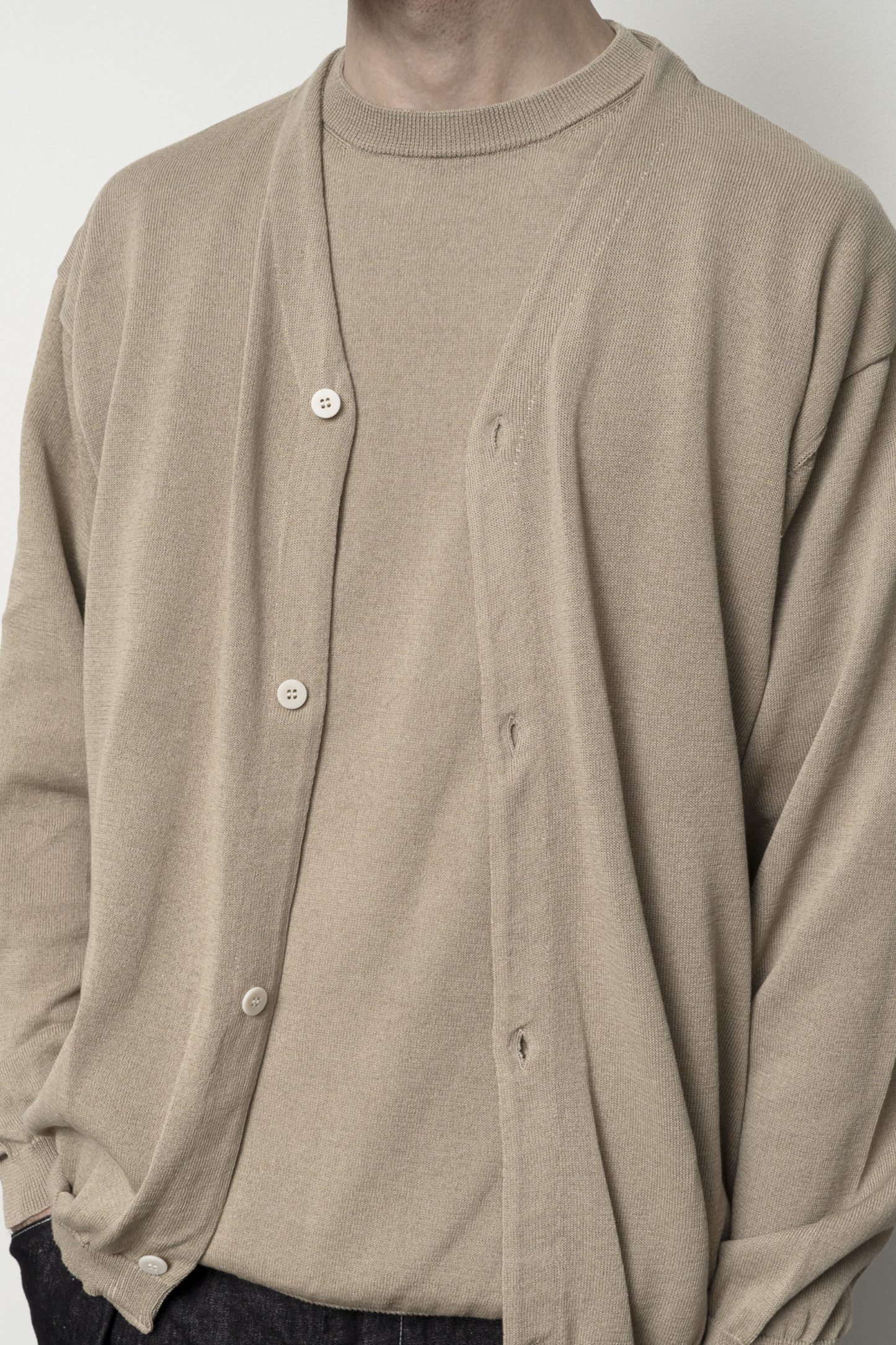 T-Shirt Maille Manches Courtes Ink Black - Still By Hand