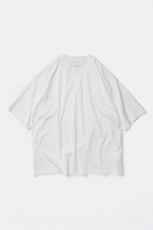 Still By Hand - Knitted Rib T-Shirt (White)