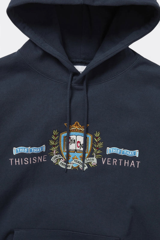 Crest Hoodie (Navy)
