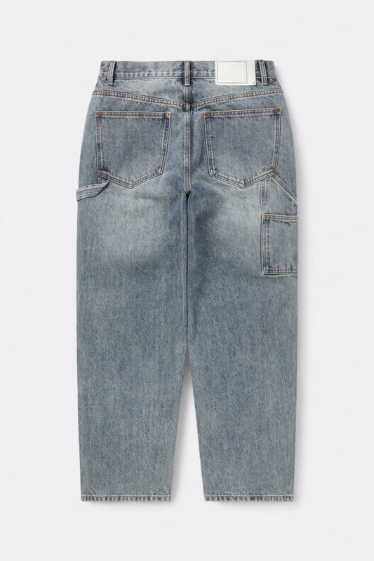 thisisneverthat - Denim Double Knee Pant (Washed Blue)