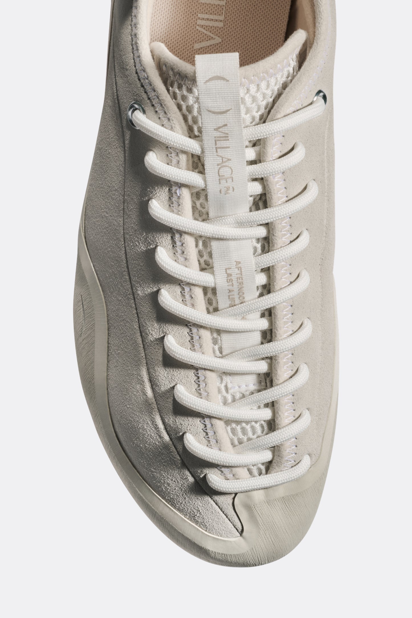 Village PM 1PM Cream / Cream Skate Shoes | Rubber Glove Technology