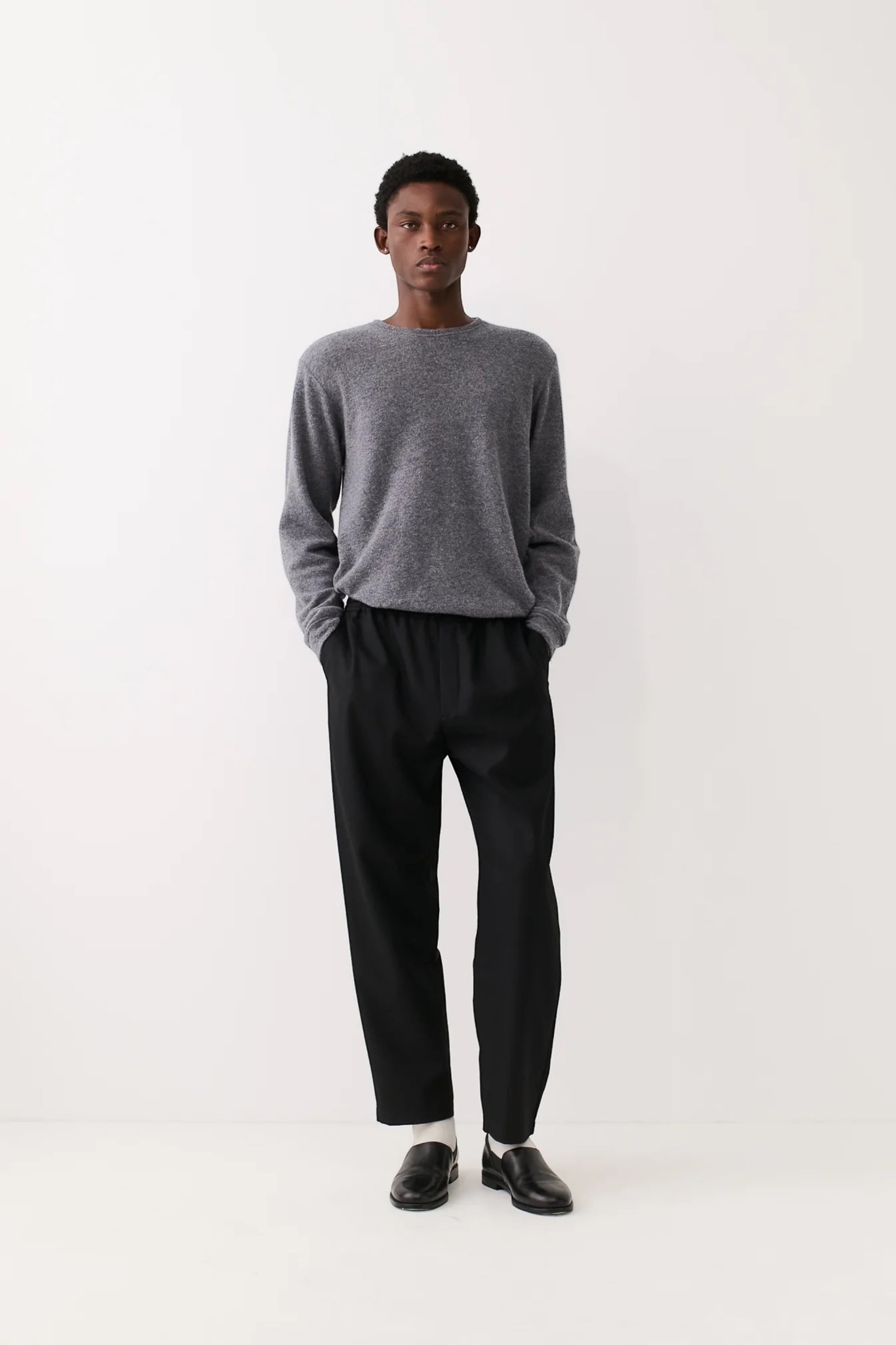 A KIND OF GUISE Banasa Pants Visavis Black | Pantalon Flanelle Laine | Edgar Bdx