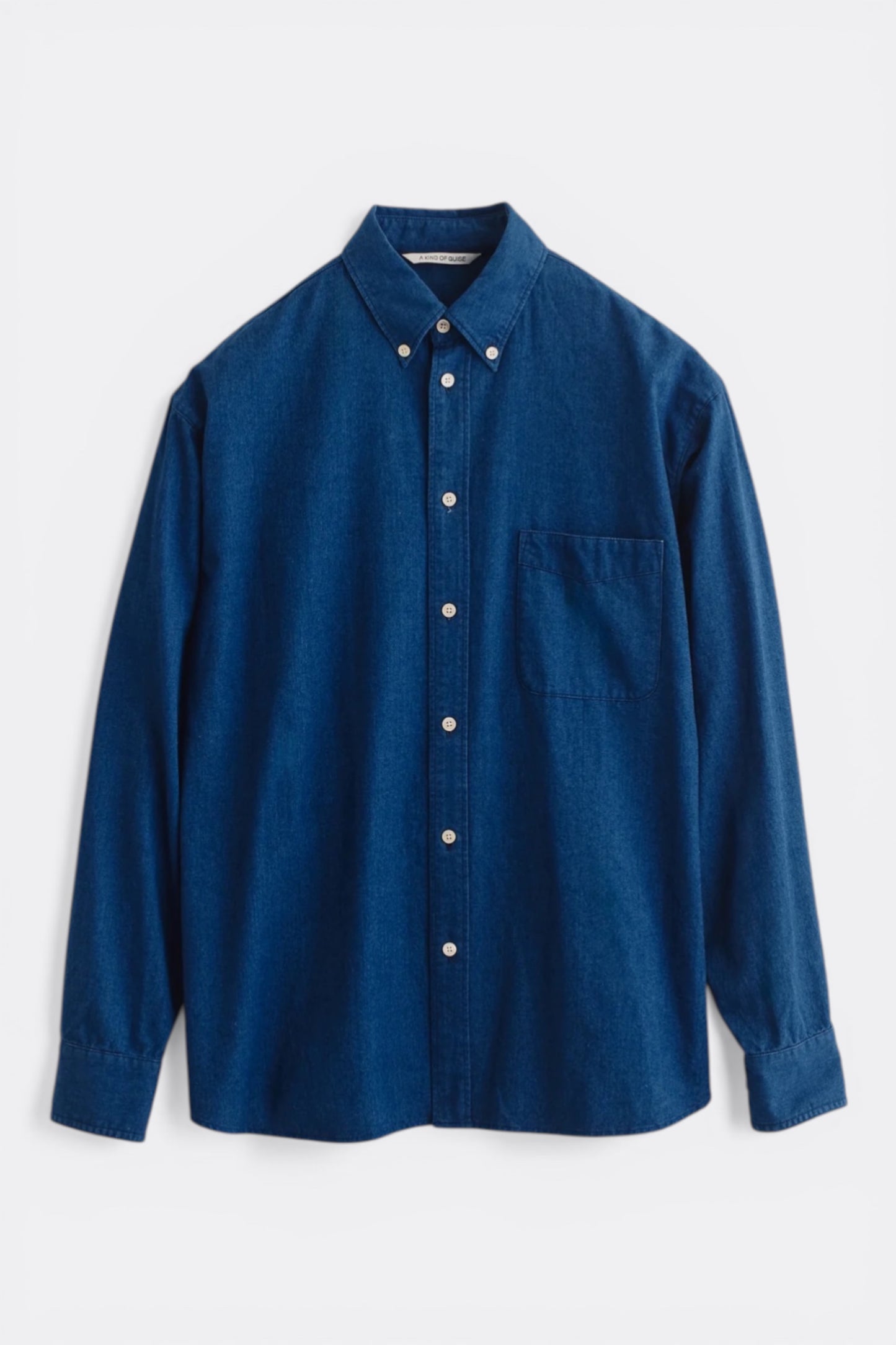 A Kind Of Guise Banita Button Down Shirt Soft Indigo | Chemise Oversize Italienne