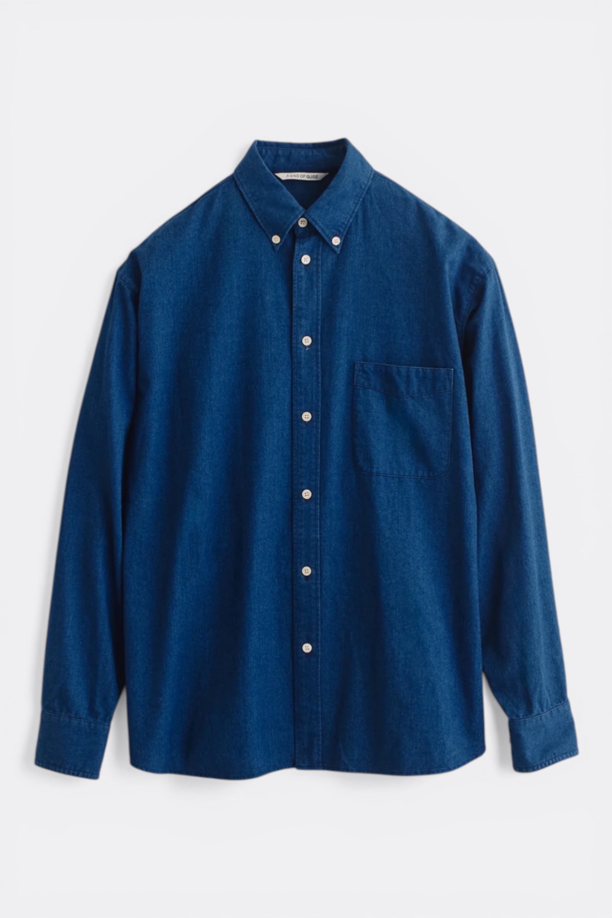 A Kind Of Guise Banita Button Down Shirt Soft Indigo | Chemise Oversize Italienne