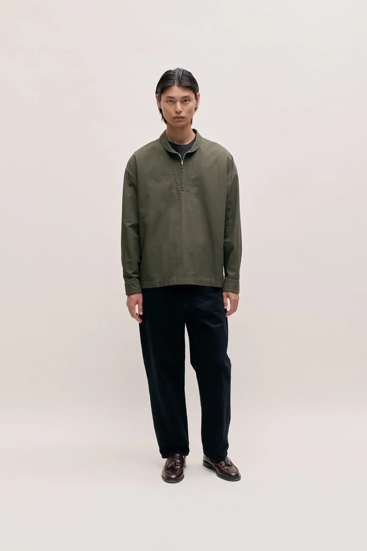 A Kind Of Guise - Chao Fishermens Shirt (Dark Woods Green)
