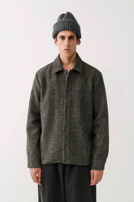 A KIND OF GUISE Cullu Overshirt StonesShades Tweed | Edgar Bdx