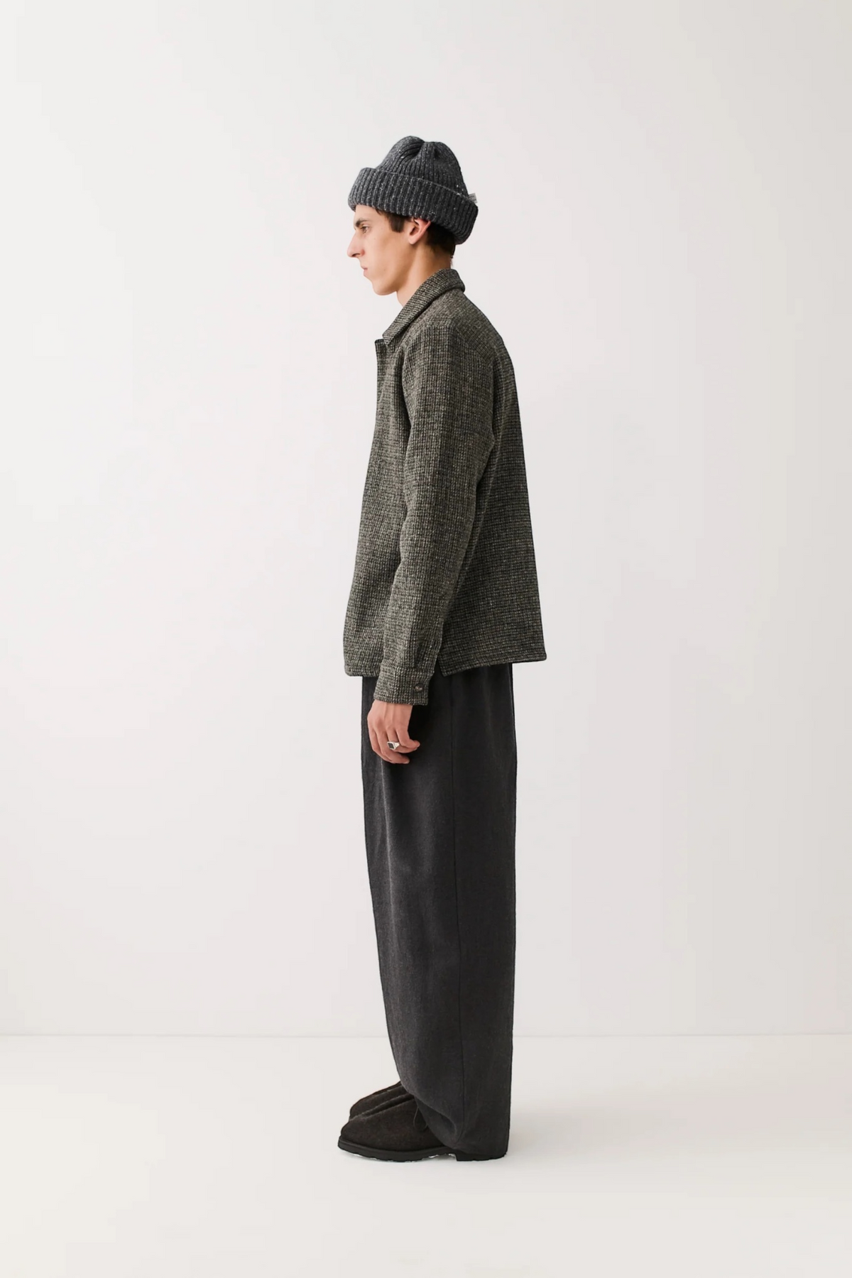 A KIND OF GUISE Cullu Overshirt StonesShades Tweed | Edgar Bdx