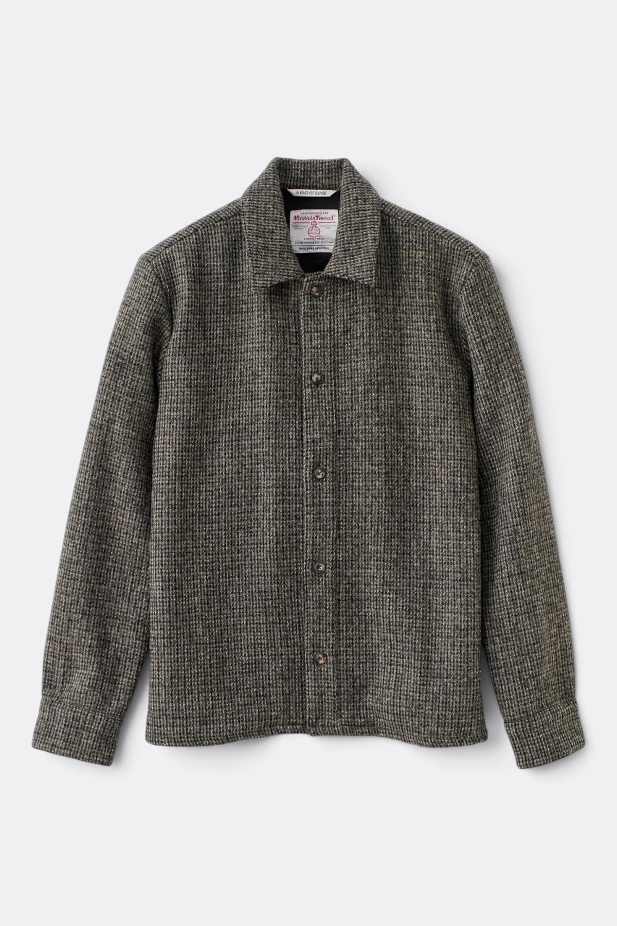 A KIND OF GUISE Cullu Overshirt StonesShades Tweed | Edgar Bdx