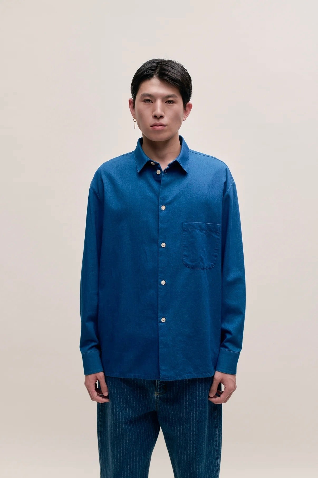 A Kind Of Guise - Gusto Shirt (Soft Indigo)
