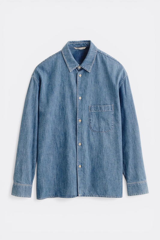 A Kind Of Guise - Gusto Shirt (Washed Indigo)