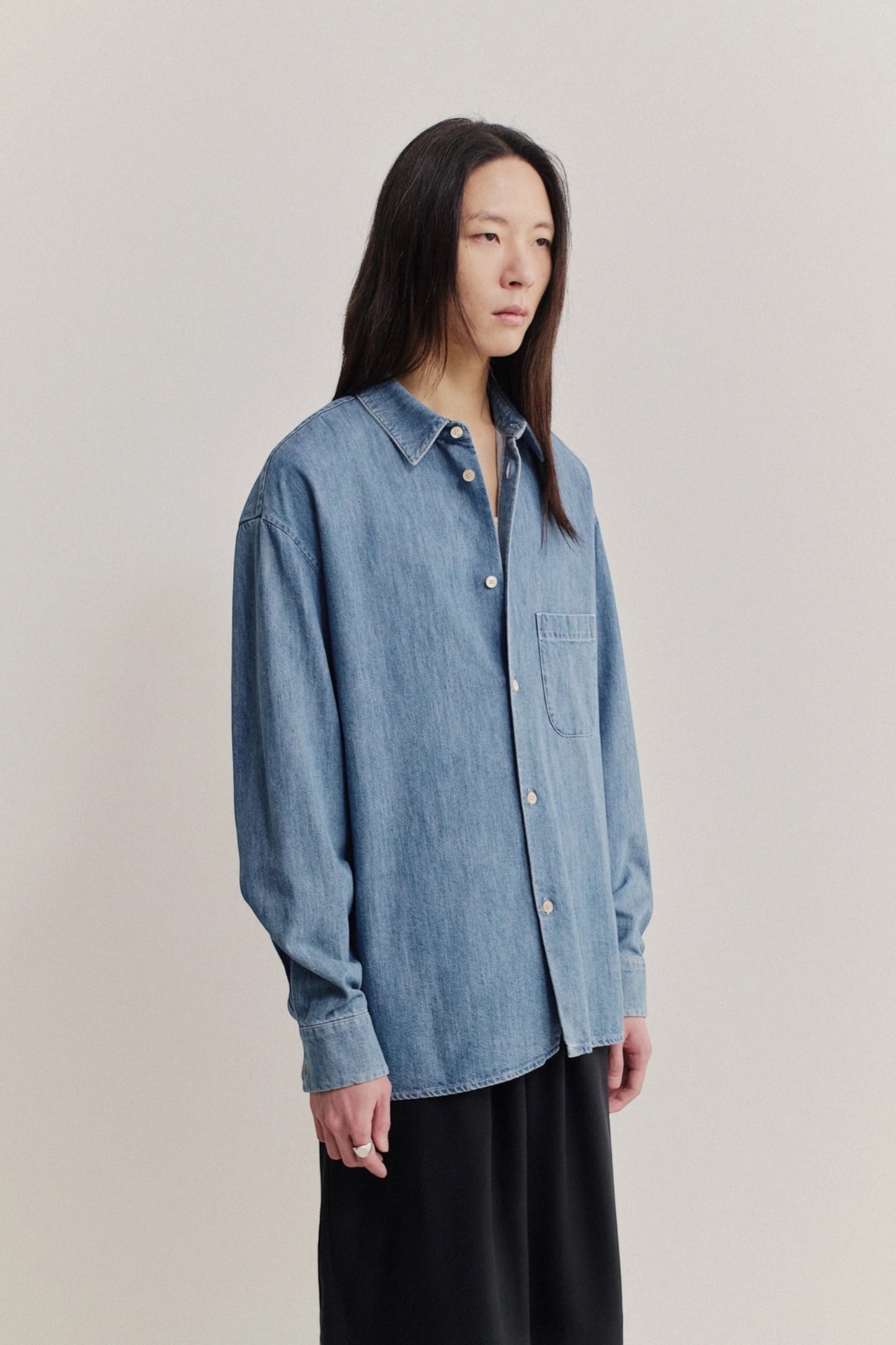 A Kind Of Guise - Gusto Shirt (Washed Indigo)