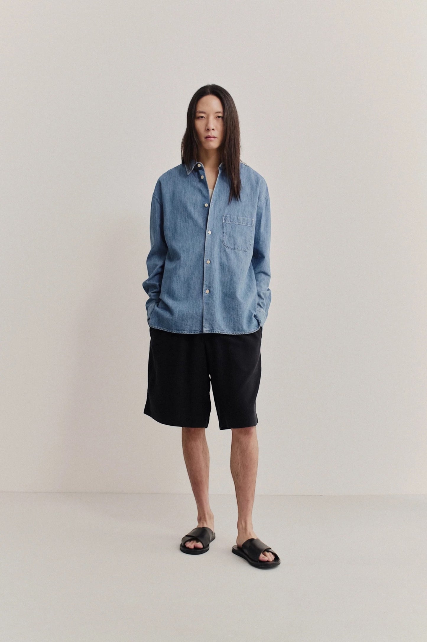 A Kind Of Guise - Gusto Shirt (Washed Indigo)