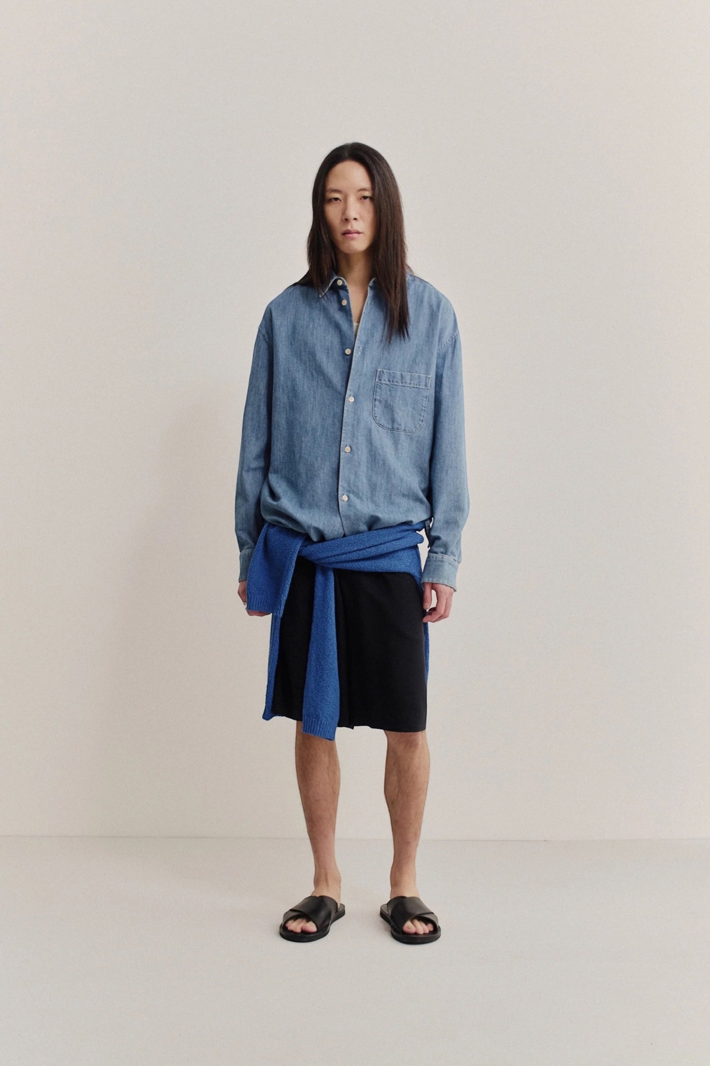 A Kind Of Guise - Gusto Shirt (Washed Indigo)