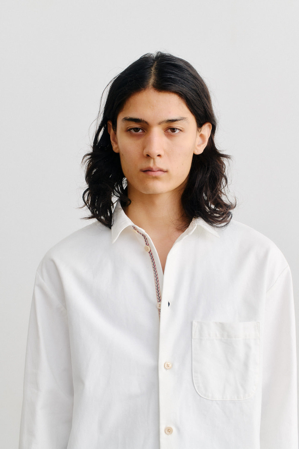 A Kind Of Guise - Gusto Shirt (White Denim)