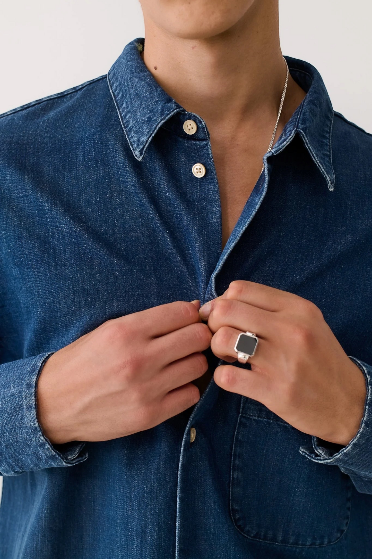 A KIND OF GUISE Gusto Shirt Zenith Denim | Chemise Oversize Denim | Edgar Bdx