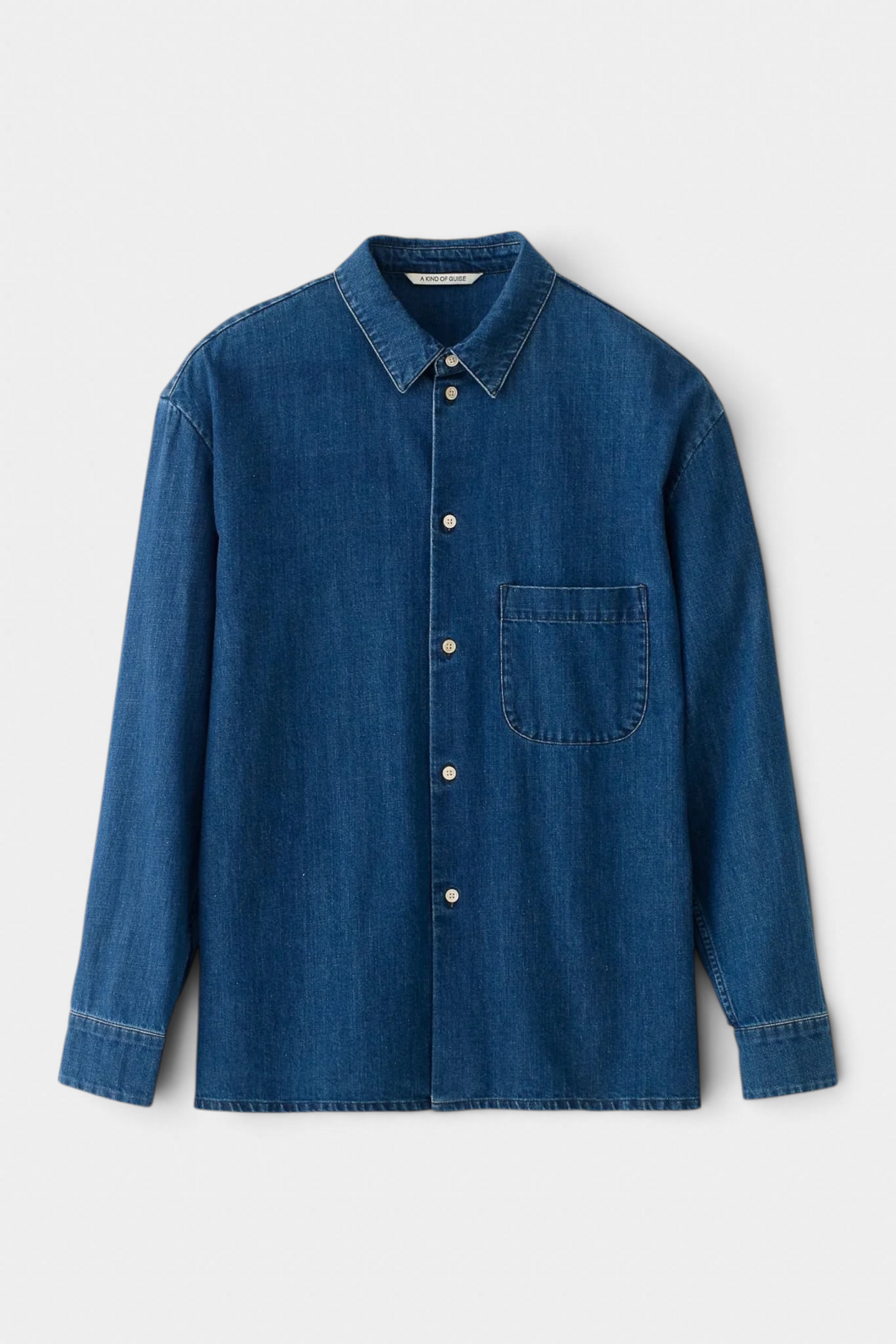 A KIND OF GUISE Gusto Shirt Zenith Denim | Chemise Oversize Denim | Edgar Bdx