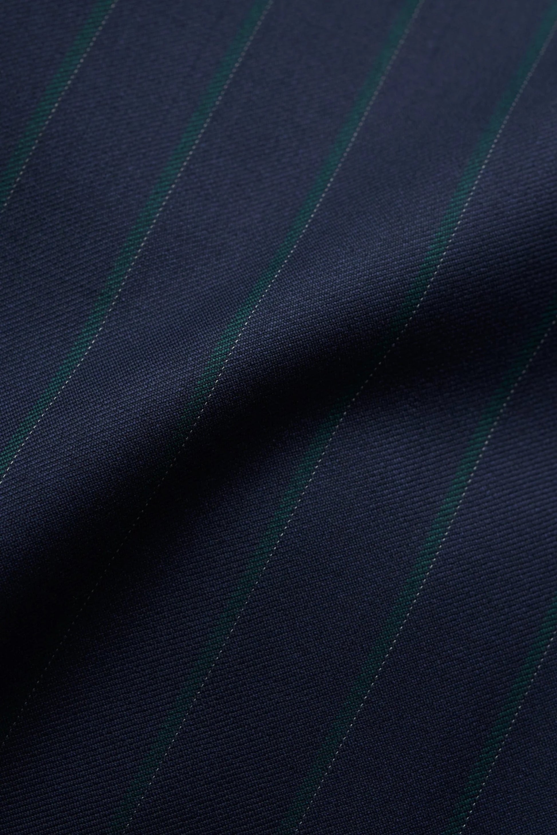 A Kind Of Guise - Matara Overshirt (Navy Double Pinstripe)