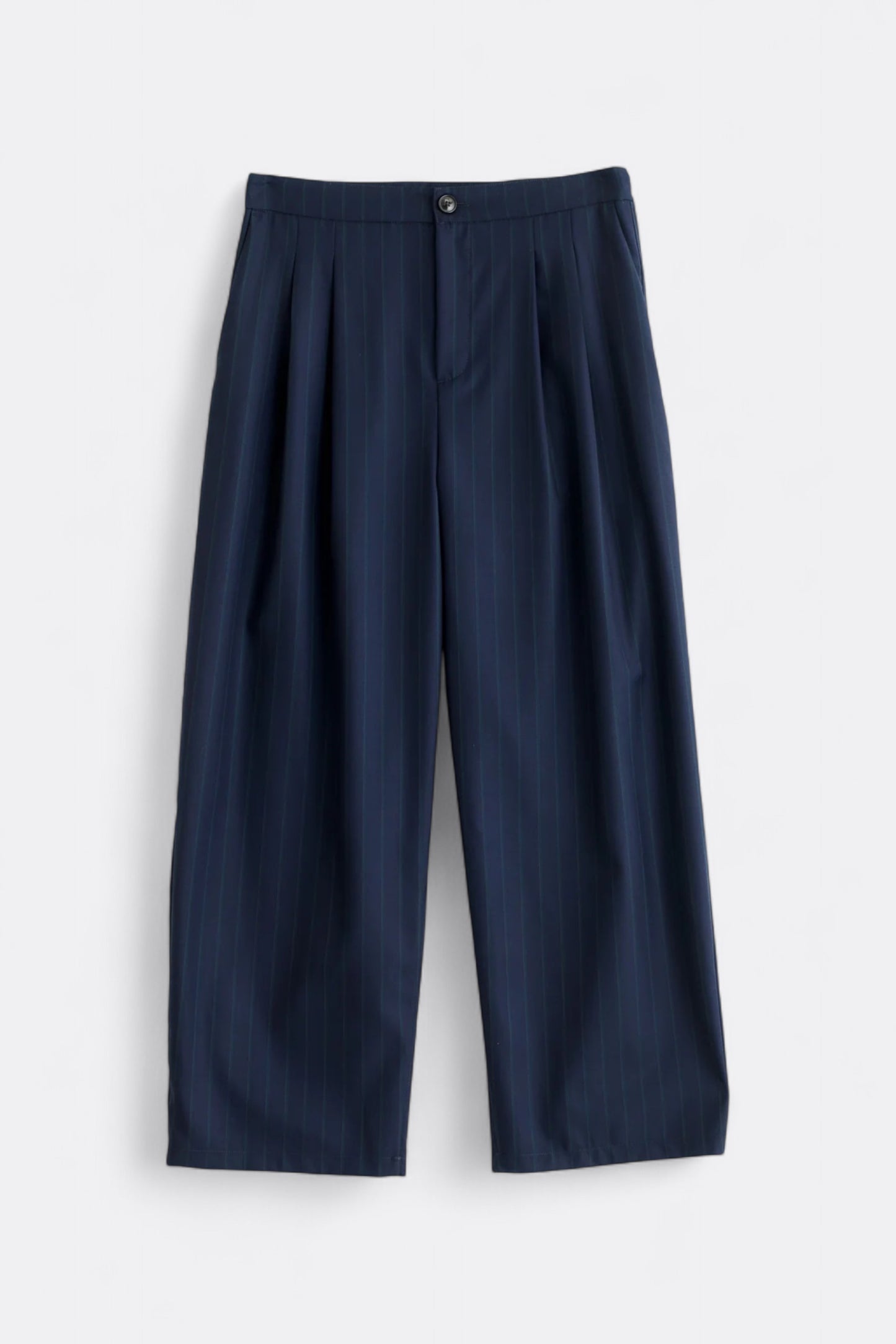 A Kind Of Guise - Piero Pants (Navy Double Pinstripe)
