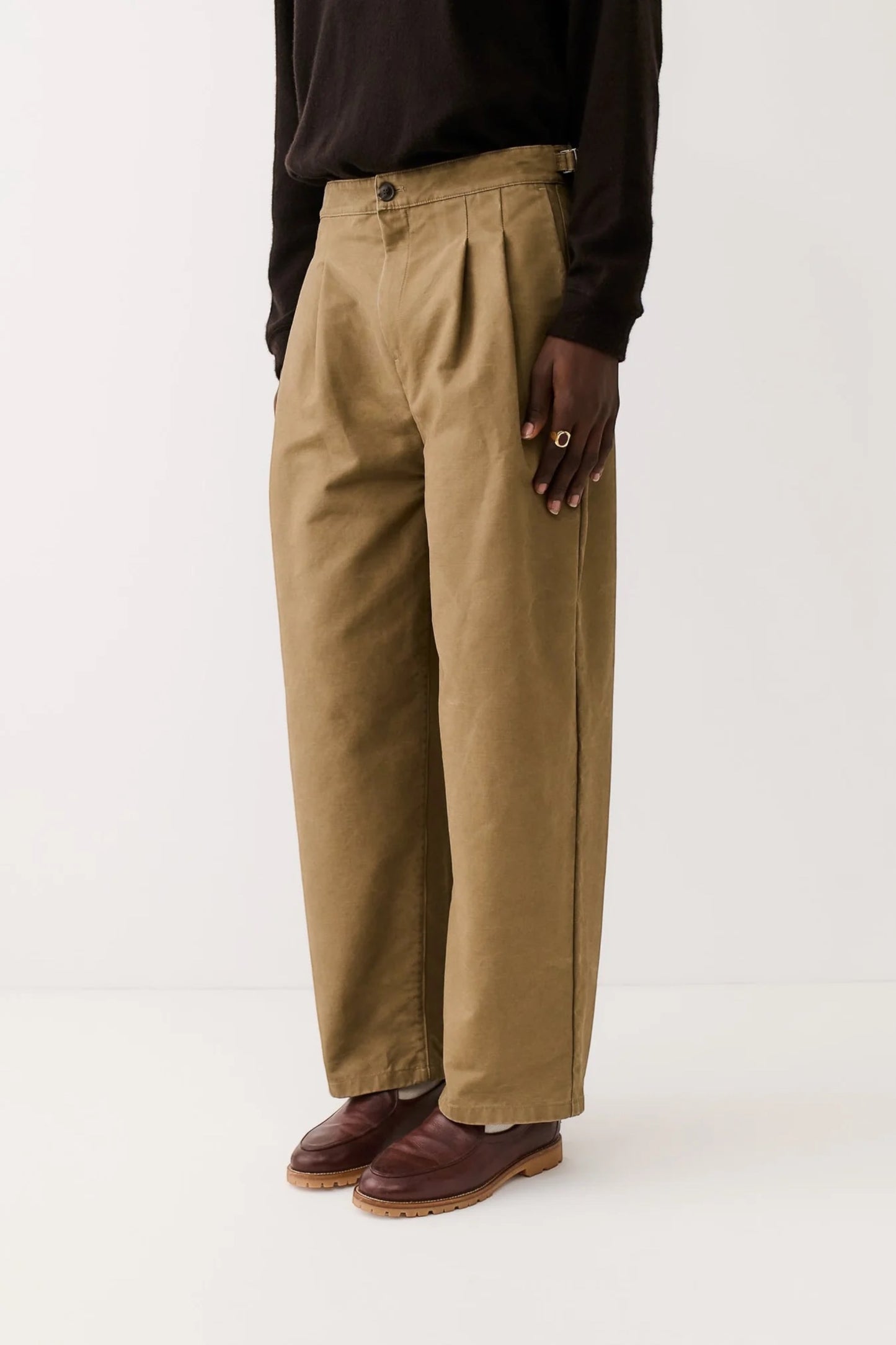A KIND OF GUISE Piero Pants Oatfield | Pantalon Coton Délavé | Edgar Bdx