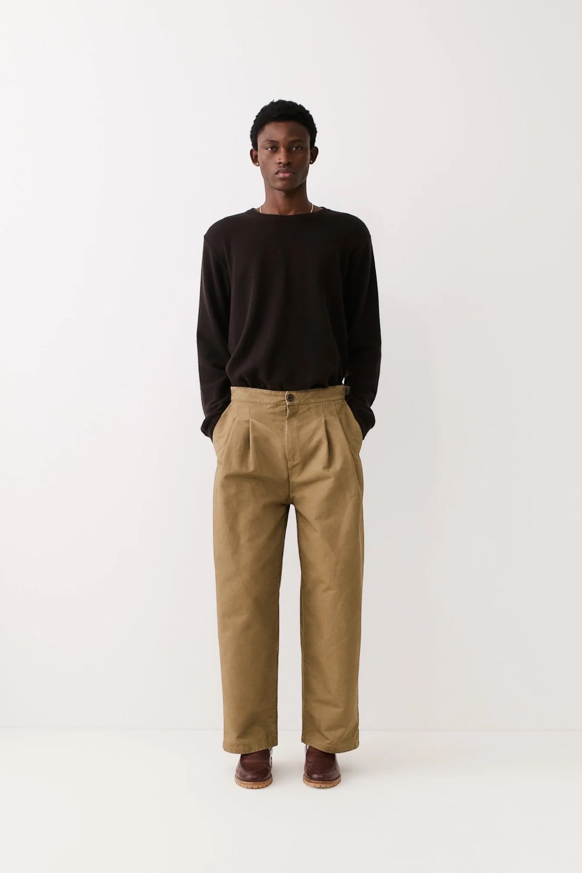 A KIND OF GUISE Piero Pants Oatfield | Pantalon Coton Délavé | Edgar Bdx