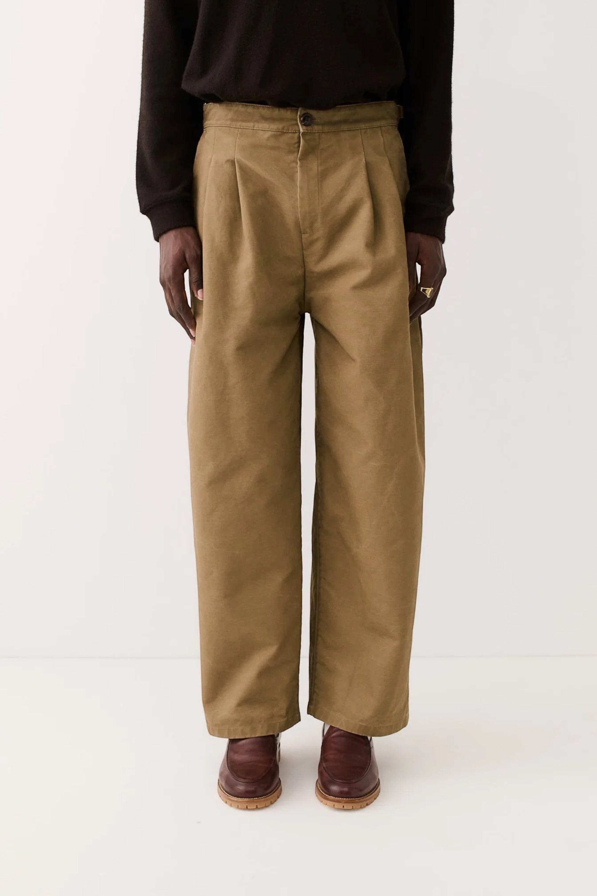 A KIND OF GUISE Piero Pants Oatfield | Pantalon Coton Délavé | Edgar Bdx