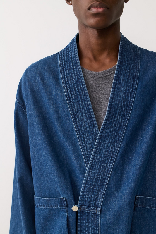 A KIND OF GUISE Quimono Shirt Zenith Denim | Edgar Bdx