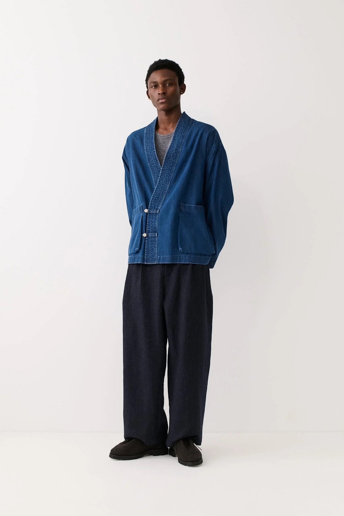 A KIND OF GUISE Quimono Shirt Zenith Denim | Edgar Bdx