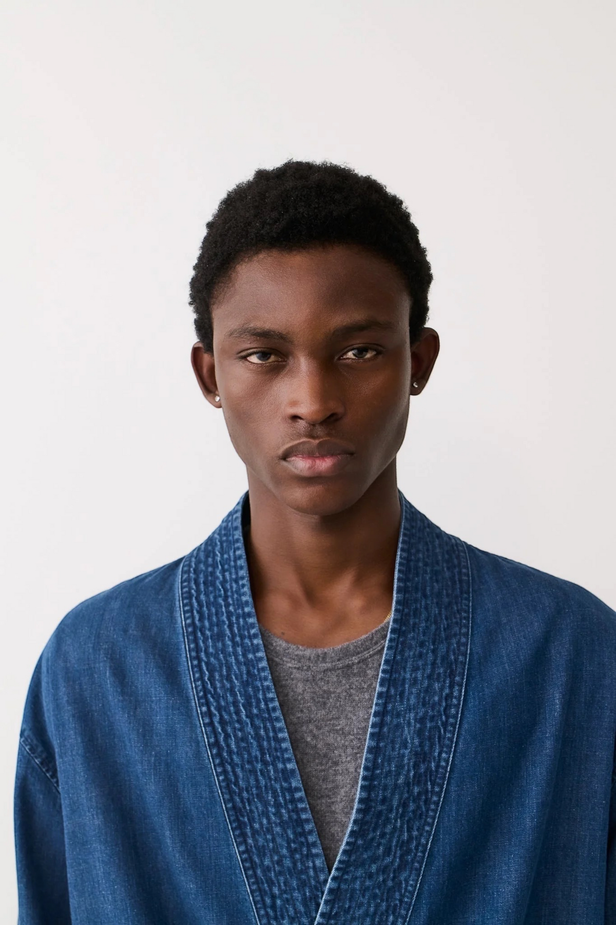 A KIND OF GUISE Quimono Shirt Zenith Denim | Edgar Bdx