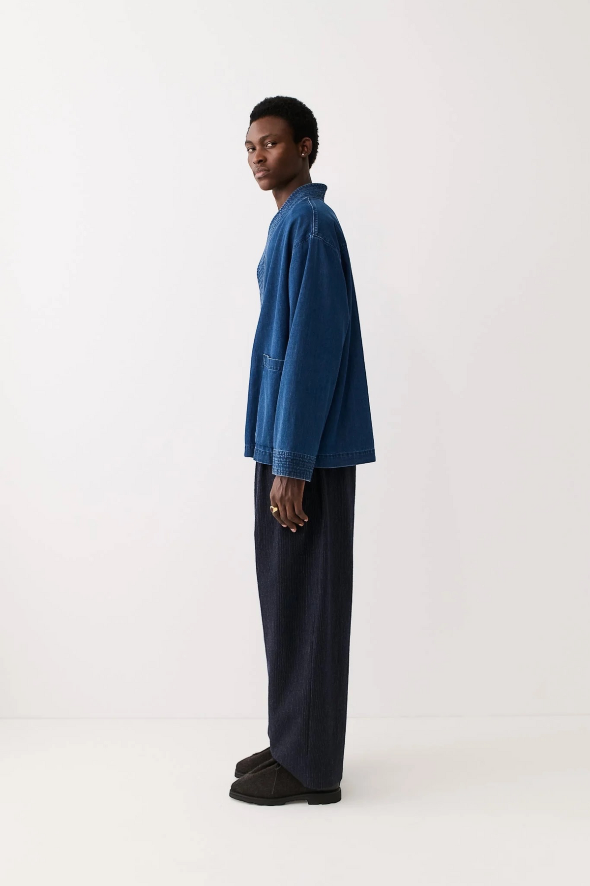 A KIND OF GUISE Quimono Shirt Zenith Denim | Edgar Bdx
