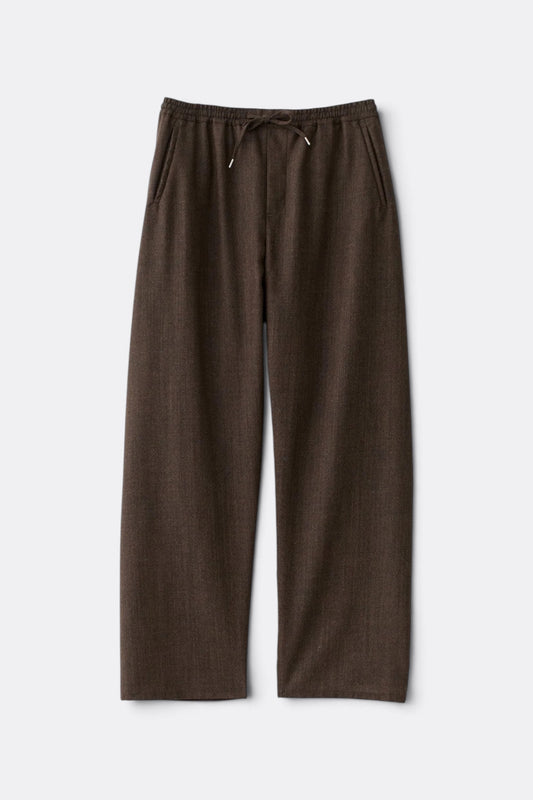 A KIND OF GUISE Samurai Trousers Smoked Ebony Melange | Edgar Bdx