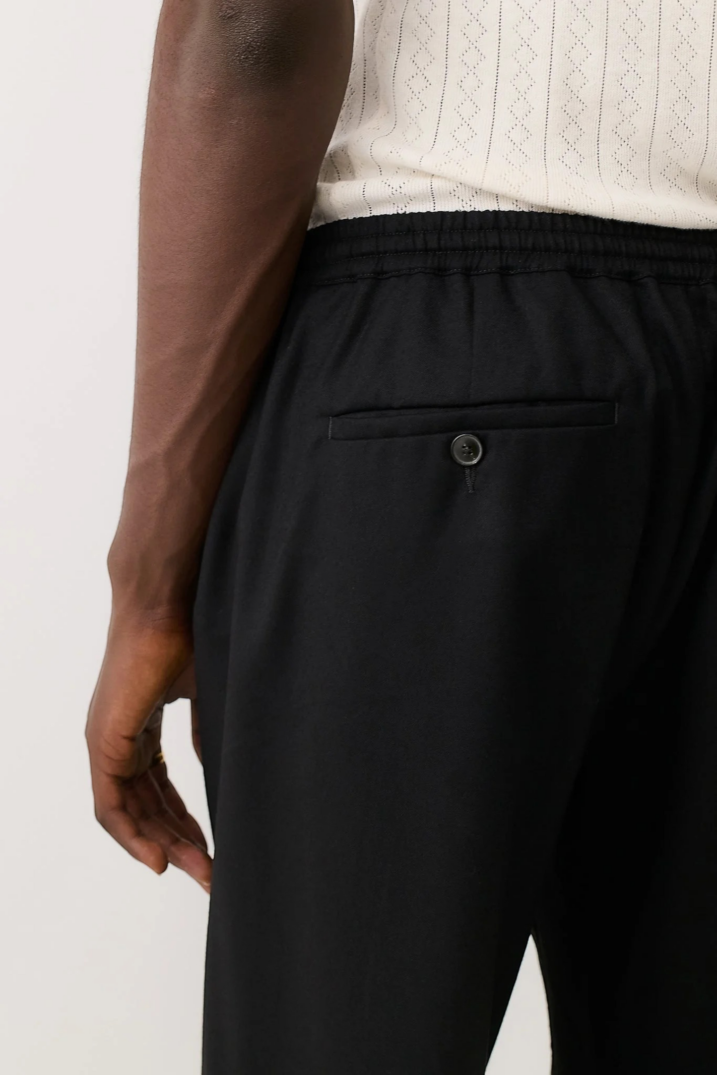 A KIND OF GUISE Samurai Trousers Visavis Black | Pantalon Flanelle Laine | Edgar Bdx