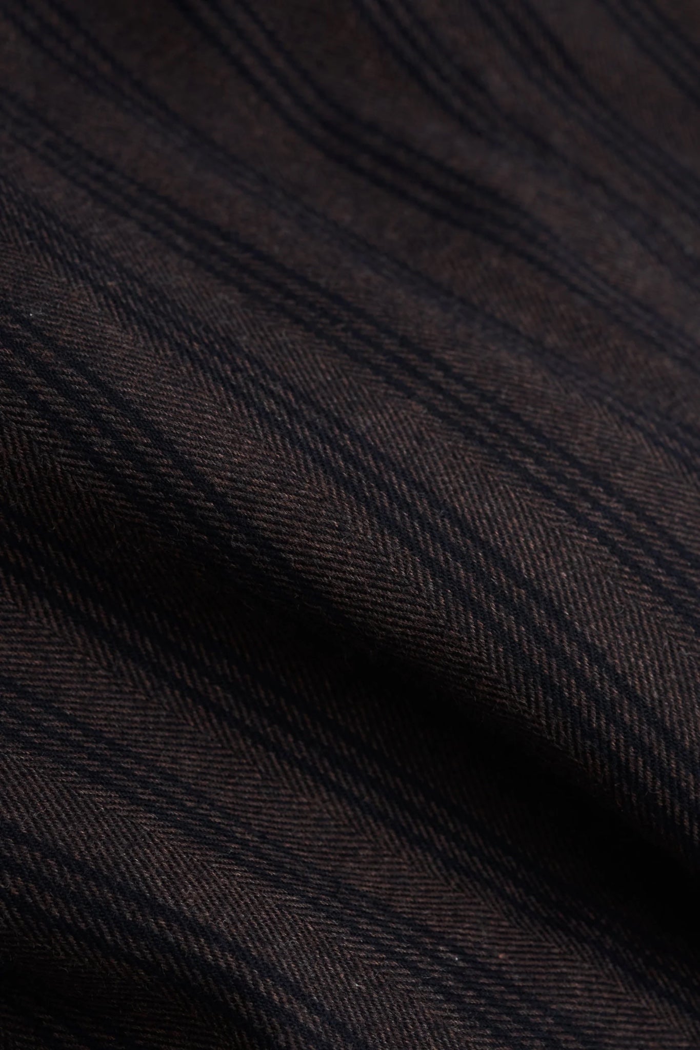 A Kind Of Guise - Seifur Shirt (Dark Herringbone Stripe)